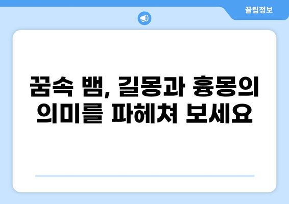 뱀 나오는 꿈 해몽 42가지| 꿈속 뱀의 의미와 길몽, 흉몽 해설 | 꿈해몽, 뱀 꿈, 길몽, 흉몽, 꿈 분석